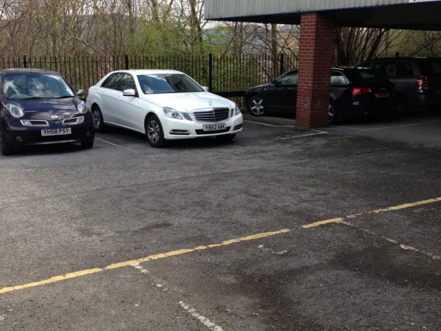 Carpark for Office Units Leeds West Yorkshire